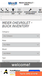 Mobile Screenshot of meierchevroletbuick.com